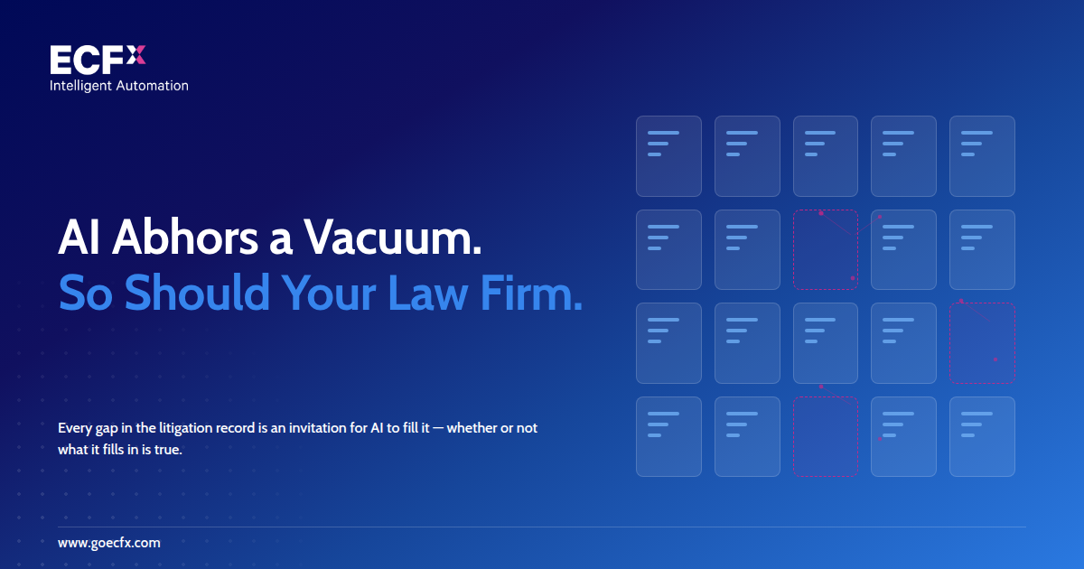AI Abhors a Vacuum.  So Should Your Law Firm. 